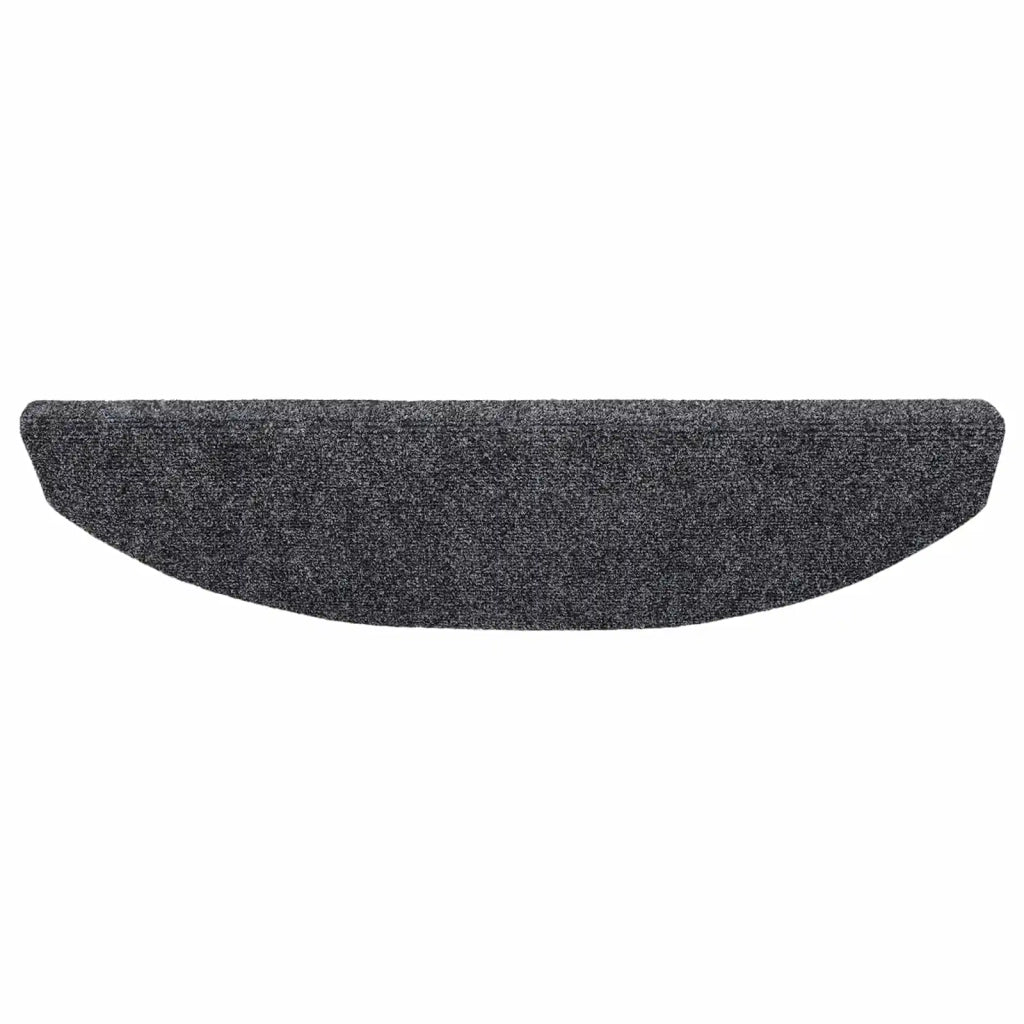 Tappetini per scale autoadesivi 15 pz | Gradini per Scale Grigio Scuro