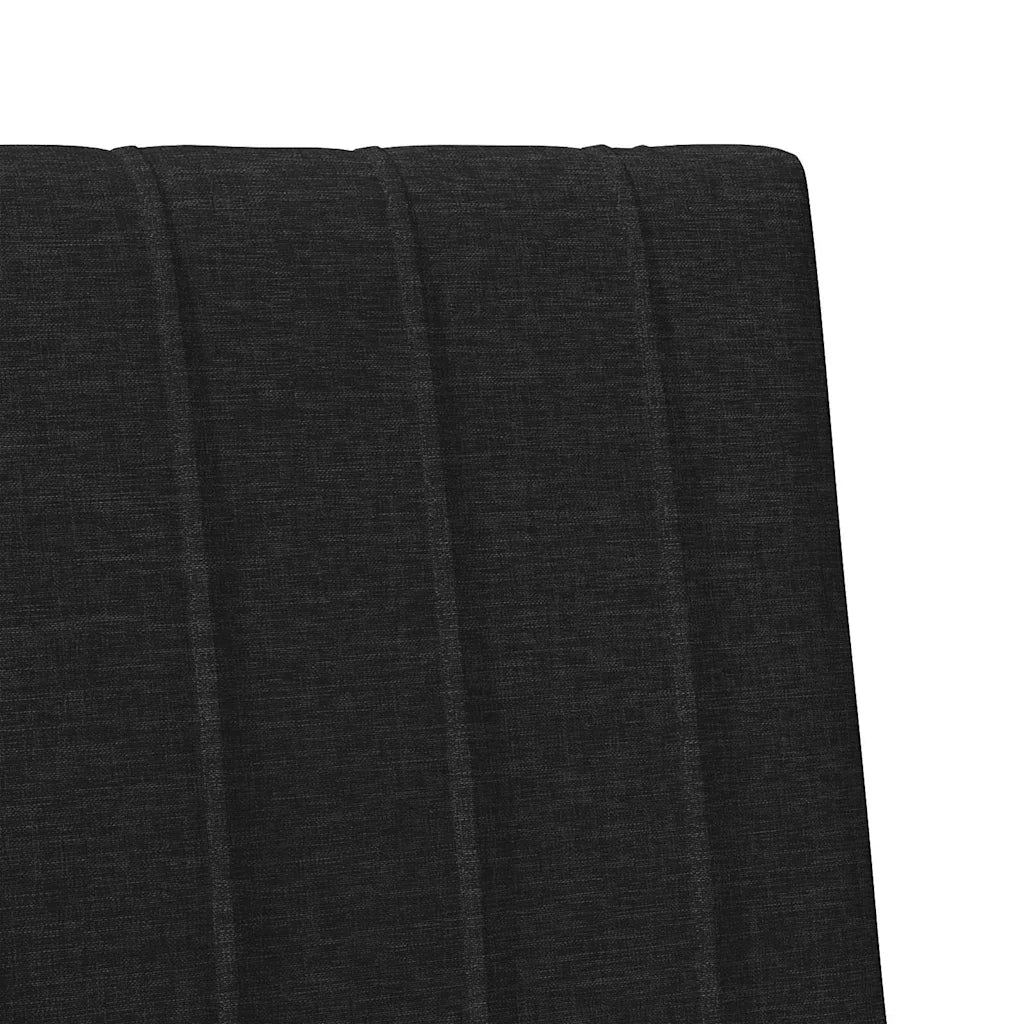 Testiera | Testata imbottita Nero 75 cm Pino massello