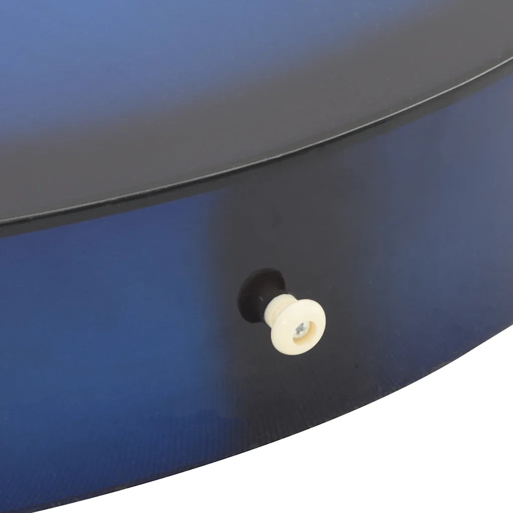 Chitarra Classica Western con Equalizzatore e 6 Corde Blu 70140