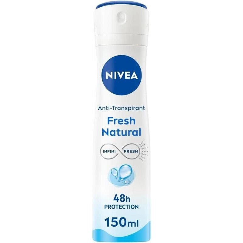 NIVEA DEODORANTE SPRAY 150 ML FRESH NATURAL