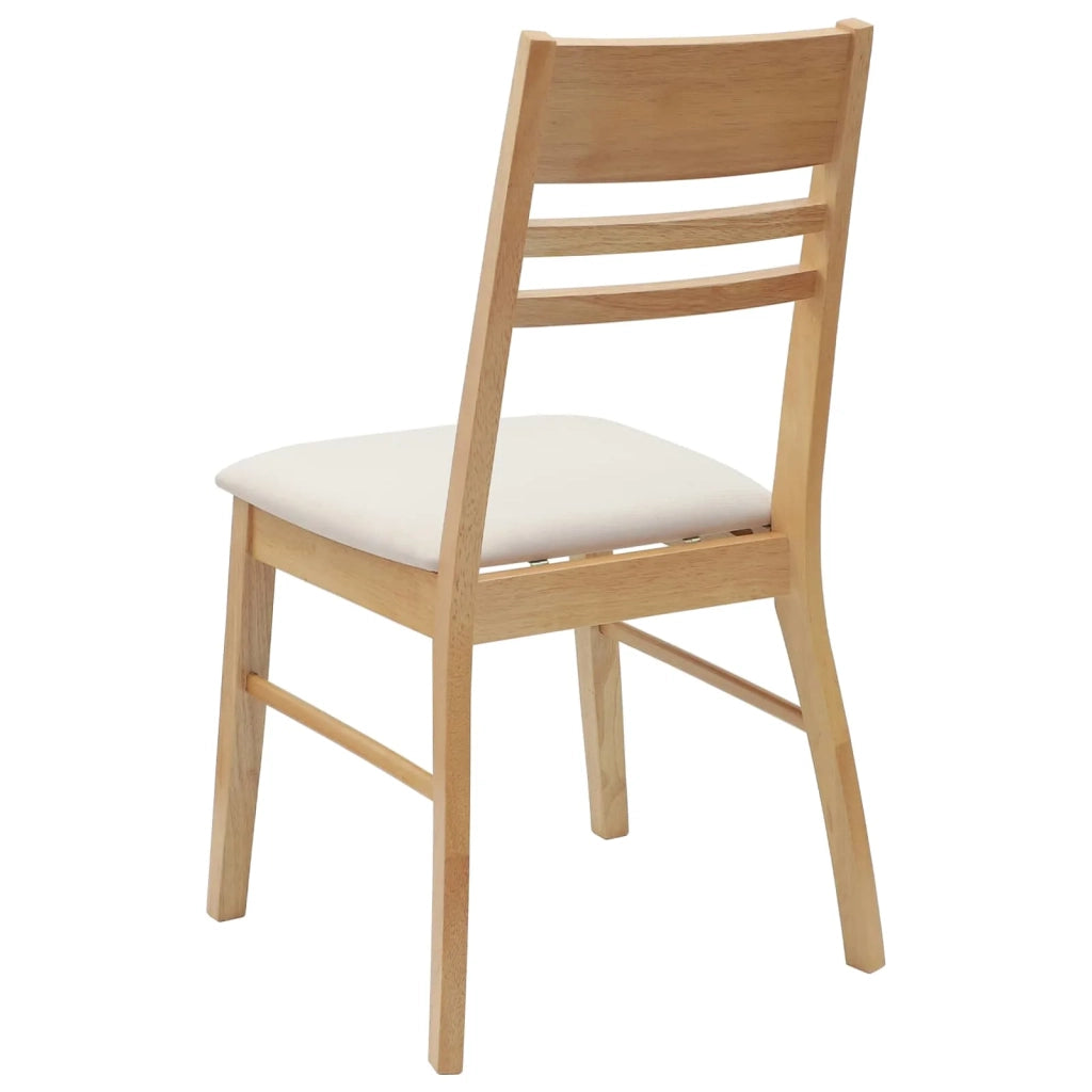 Sedie da pranzo 2 pcs Naturale 43 x 54 x 89 cm 42020440