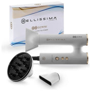BELLISSIMA Imetec 11918 Asciugacapelli Digitale Ionico 1400W Bianco e Oro