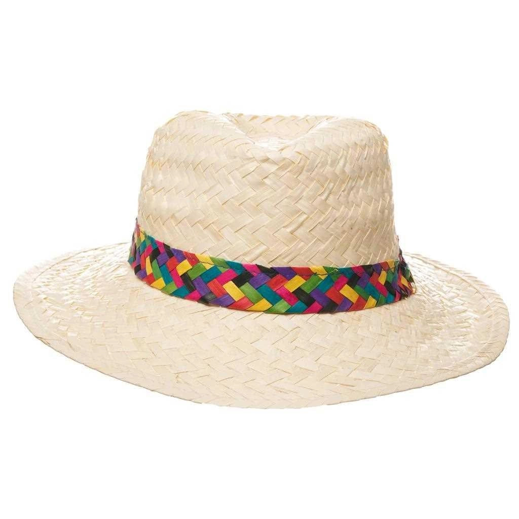 Cappello in paglia marrone 58x8