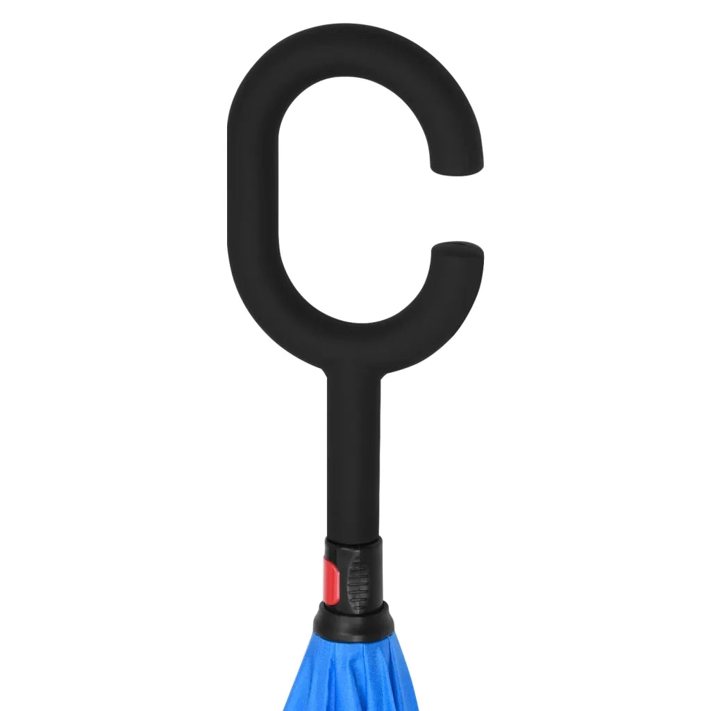 Ombrellone con Maniglia a C Nero 108 cm 149142