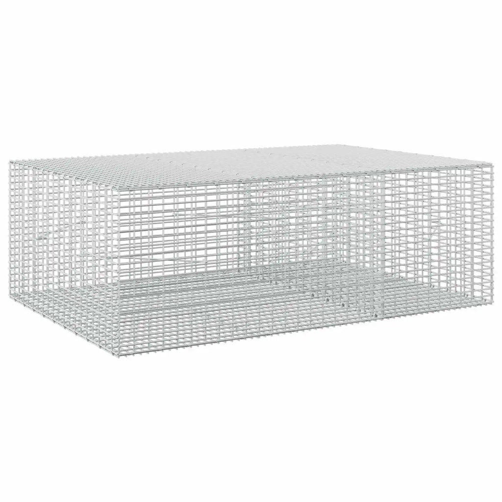 Gabione con Filo da 3,5 mm e Rete da 5x2,5 cm 150x100x50 cm 3461925