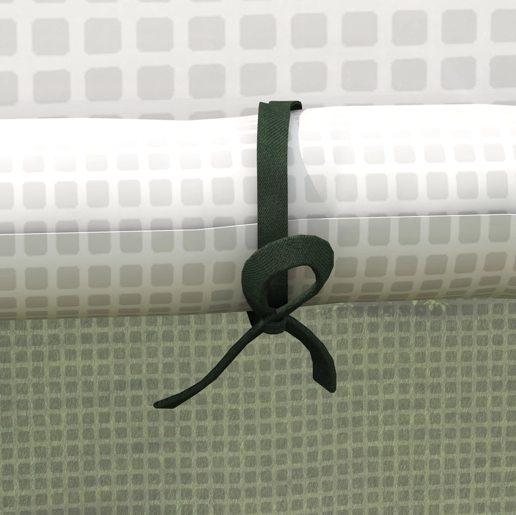 Copertura sostitutiva per serra PE bianca 140x143x190 cm