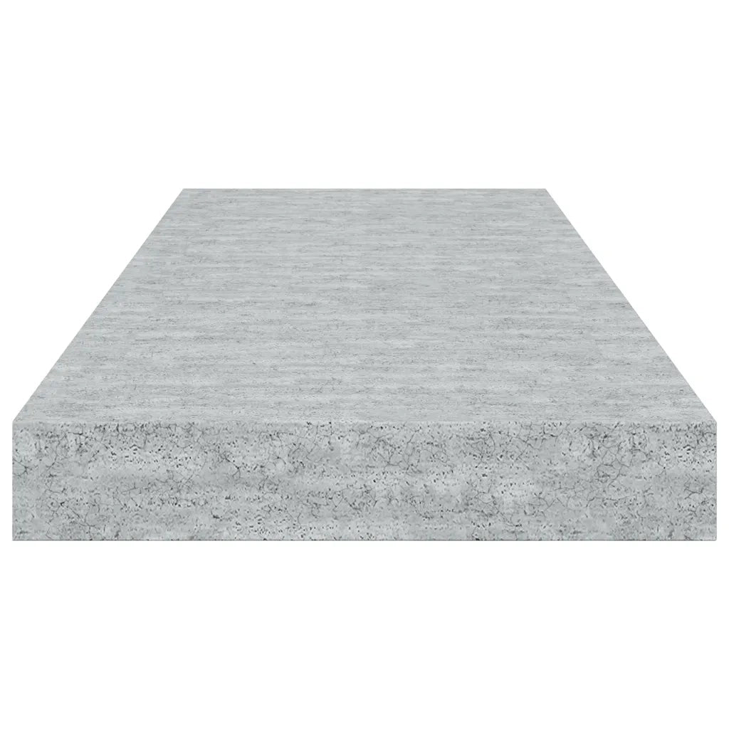 Scaffale a Parete Grigio Cemento 60x23,5x3,8 cm in MDF 326597