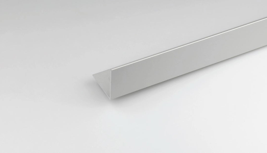 Profilo Da 1 Metro Angolare Alluminio Argento 20X20X1 Set 5 Pezzi - Arcansas
