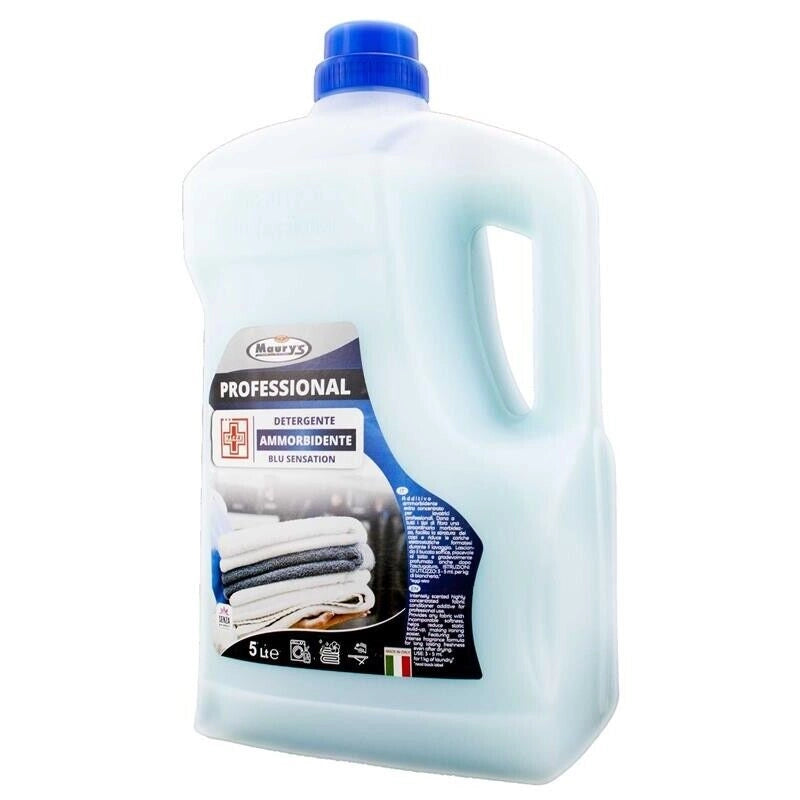 KIT SET 3 PZ MAURY'S PROFESSIONAL 5LT AMMORBIDENTE BLU SENSATION