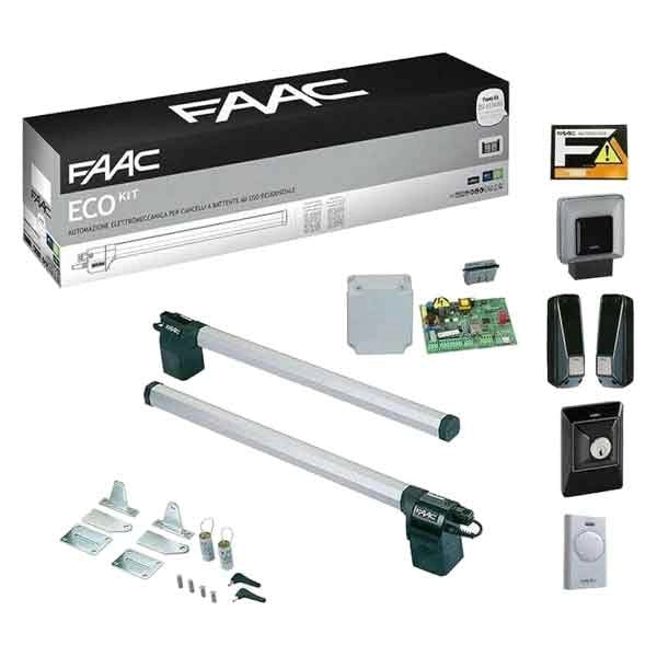 KIT MOTORE PER CANCELLI BATTENTI 'ECO KIT' FAAC - FAAC