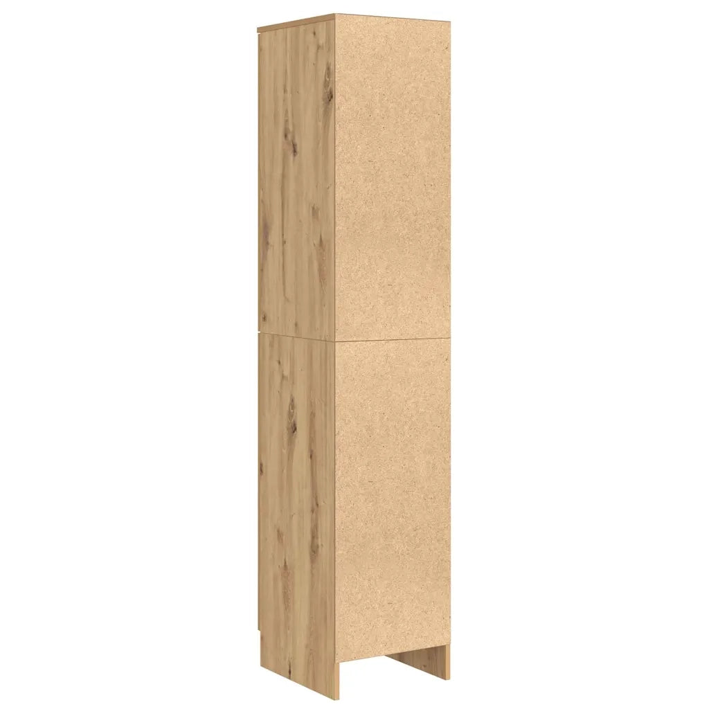 Credenza-Buffet-Armadio da cucina Rovere artigianale 35 x 39 x 168 cm
