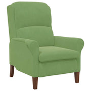 Poltrona | Sedia Relax Verde chiaro Velluto