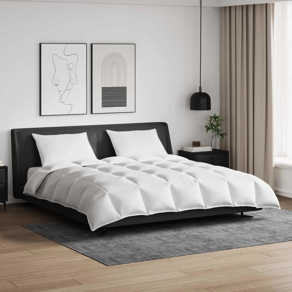Set di Piumoni con cuscino 3 pz | Duvet Bianco Piuma d'anatra