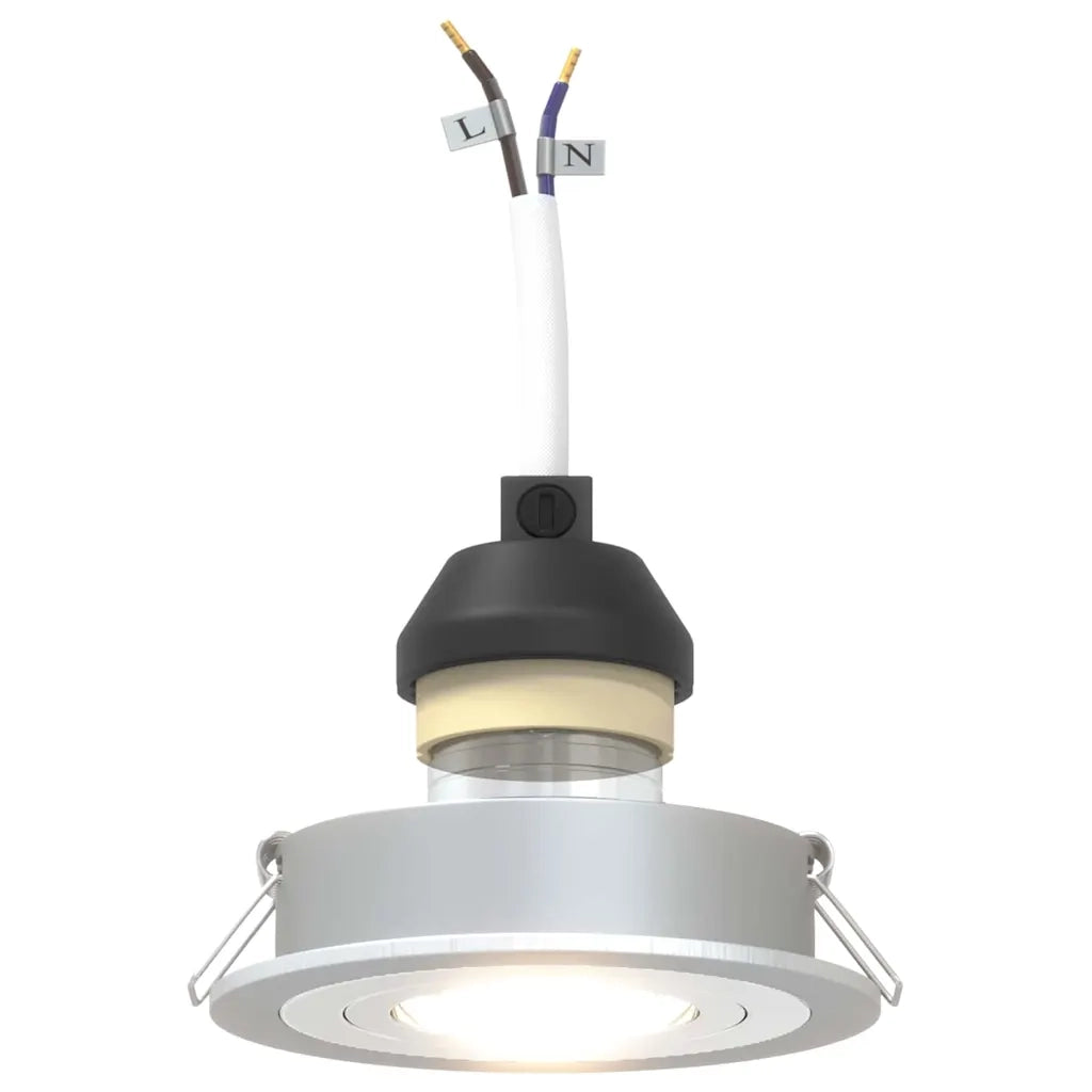 Spotlight 24 pz Argento 9 x 9 x 2 cm Alluminio CFW8550877
