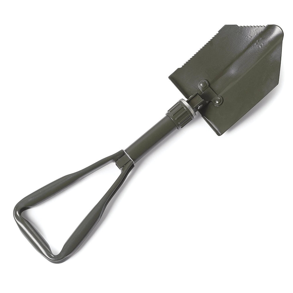 Trade Shop - Pala Badile Pieghevole Neve Auto Campeggio Emergenza Sega In Robusto Metallo -