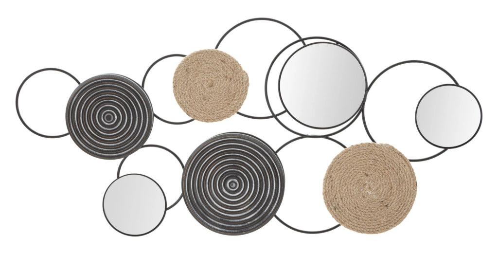 Pannello da Muro Triby 106,5x4,5x52 cm in Ferro Poliestere