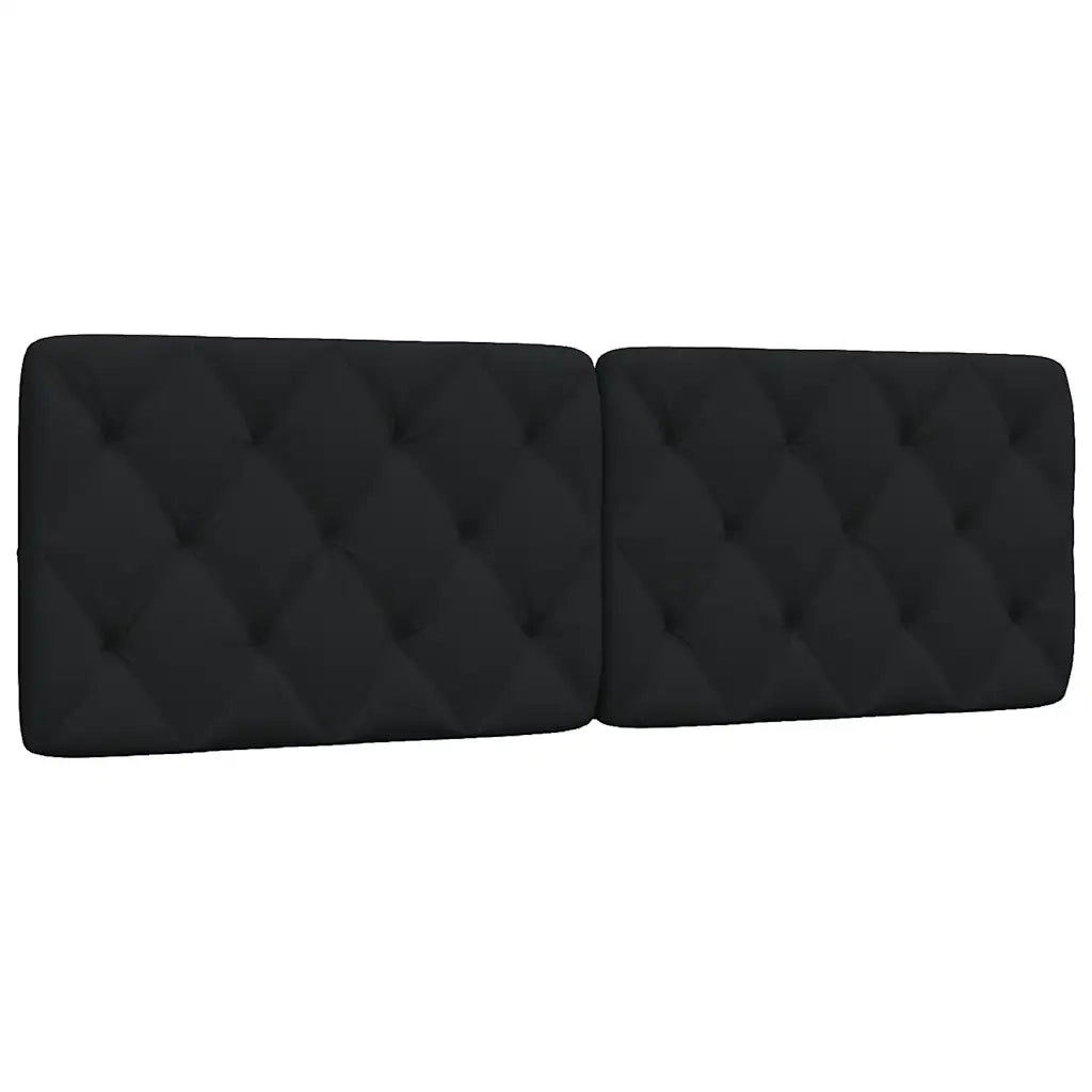 Cuscino Testiera Nero 160 cm in Tessuto 4019228