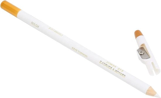 Pen per linee di barba bianche - Strumento di styling professionale per riempimento - Pennello per linee di barba per la casa - Pennello per linee di barba per delineare - Strumento di styling per definire le forme - Bianco.