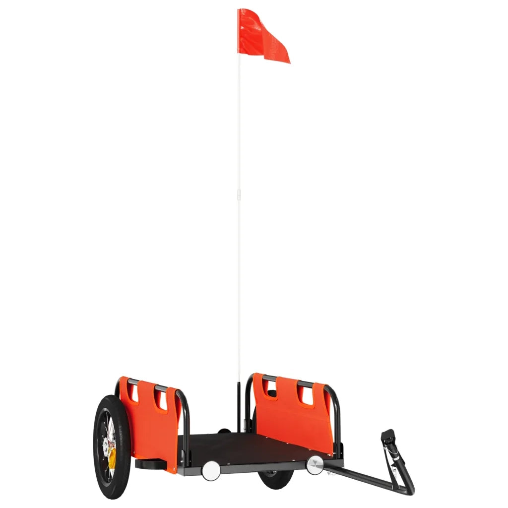 Rimorchio da Bici Arancione Oxford e Ferro 94159