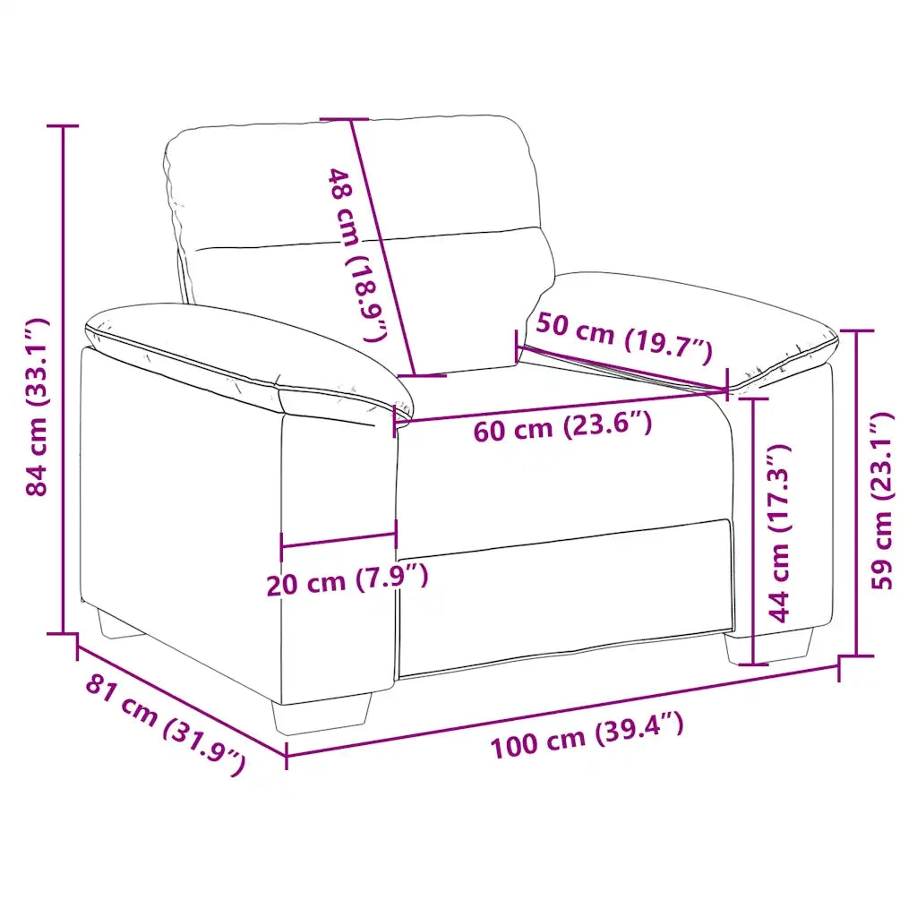 Poltrona | Sedia Relax Nera 100x81x84 cm in Similpelle