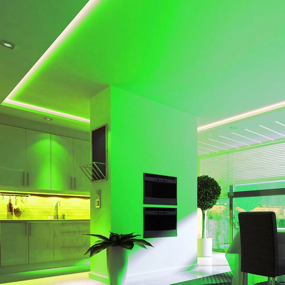 V-TAC striscia LED SMD3528 5m verde 12V 3,2W/m IP20