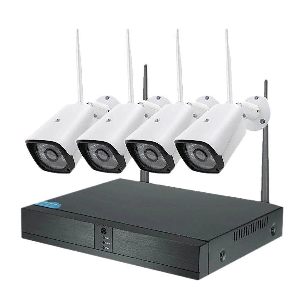 1cf kit videosorveglianza wireless 1 nvr + 4 telecamere cod:ferx.8068400nlm