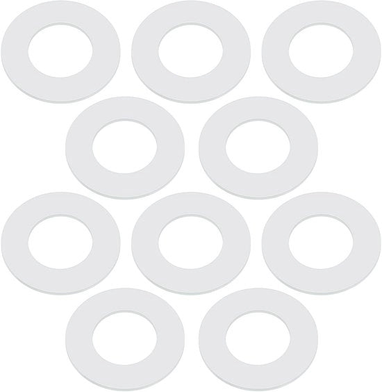 Adattatore di riduzione per cacciavite a cerchio in acciaio - 30x16mm - per cacciavite circolari - lavorazione del legno - 10 pezzi