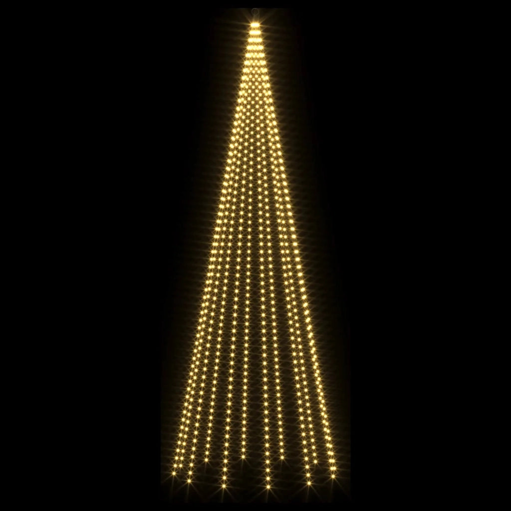 Luci per albero di Natale con picchetti e asta per bandiera 3468863