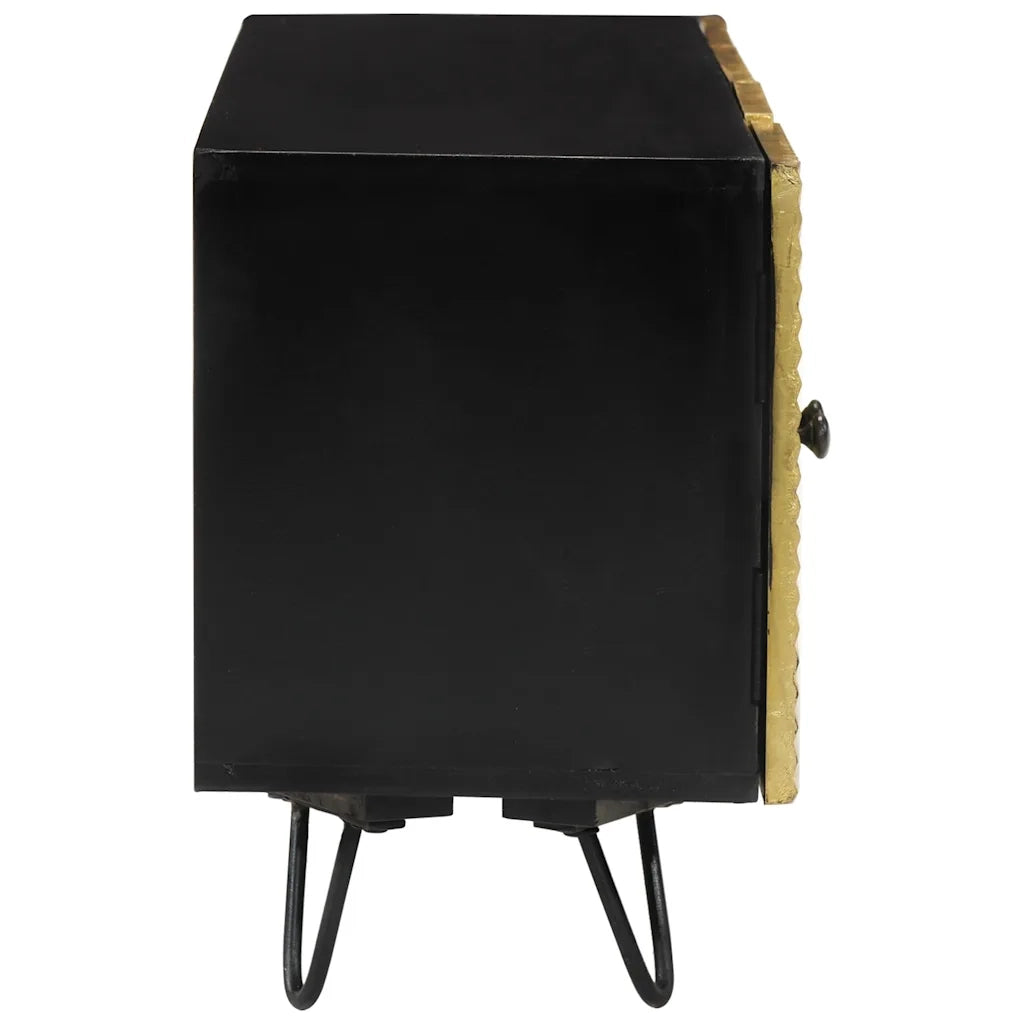 Mobile TV | Armadietto TV | Mobile Porta TV 110x30x45 cm in Legno Massello di Mango
