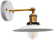 Lampada Porto APP197-1W Lampada Da Muro White