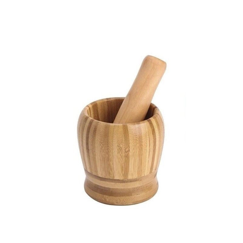 MAURY'S MORTAIO MANUALE IN BAMBOO CON PESTELLO