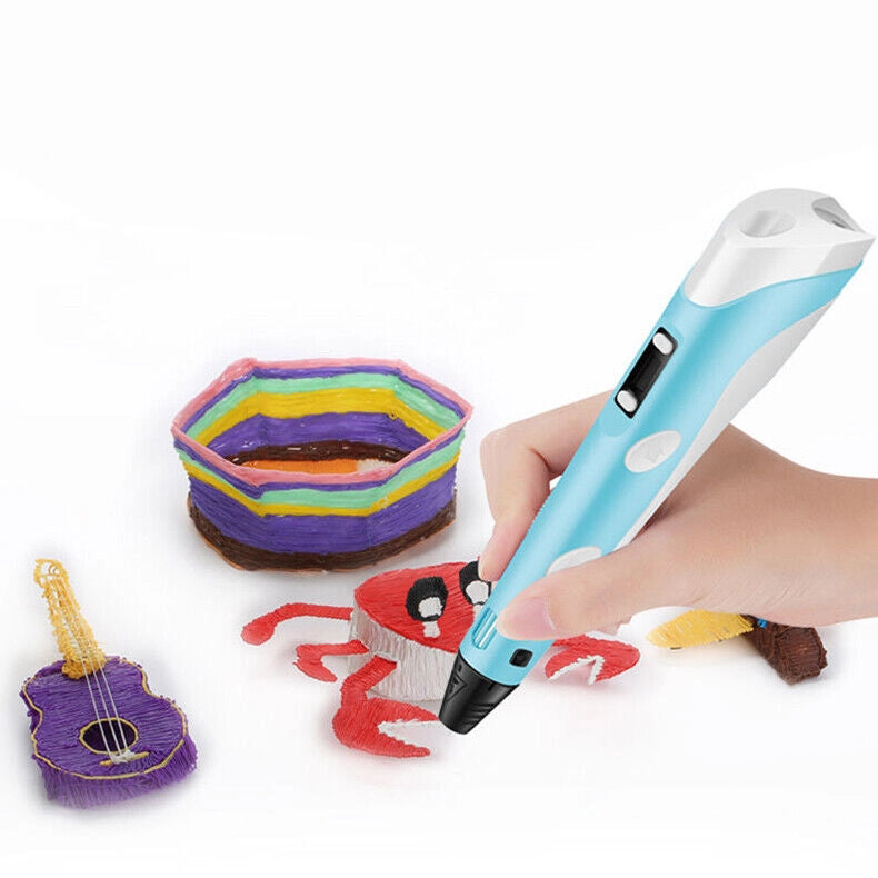 Penna 3D per stampa stereoscopica con set di filamenti inclusi 3DPEN-2
