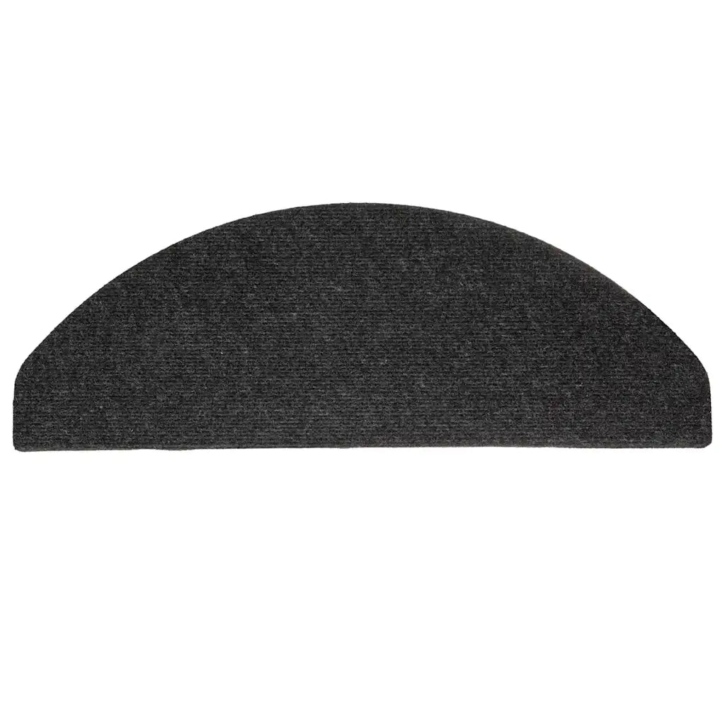 Tappetini Autoadesivi per Scale 10 pz | Gradini per Scale Neri 65x22,5x3,5 cm