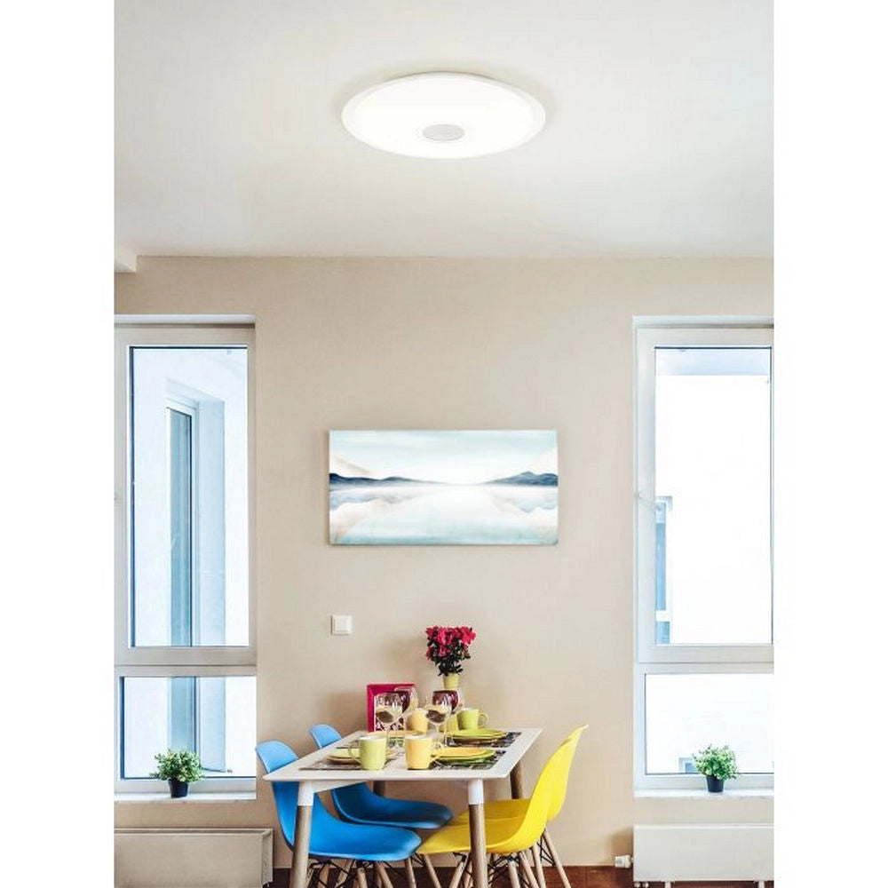 Plafoniera da Soffitto con Casse Bluetooth a Led Lanciano S