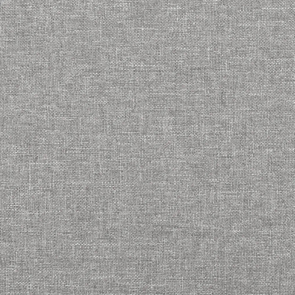 Testiera | Testata ad Orecchio Grigio Chiaro 103x23x78/88 cm in Tessuto