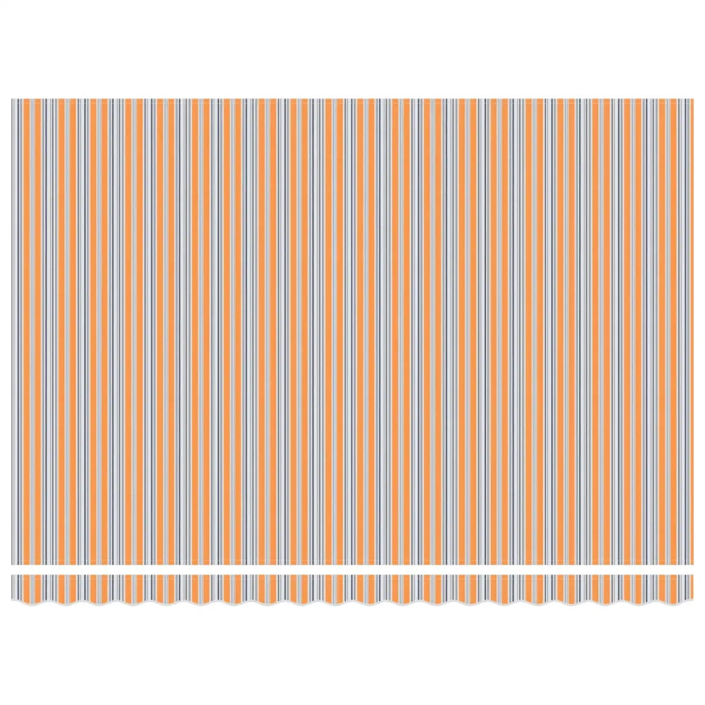Tenda retrattile manuale Arancione, Grigio, Blu, Bianco 3420297