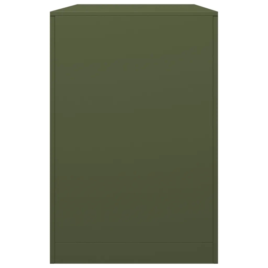 Rastrelliera per Legna da Ardere Verde 100x40x60 cm in Acciaio 850985
