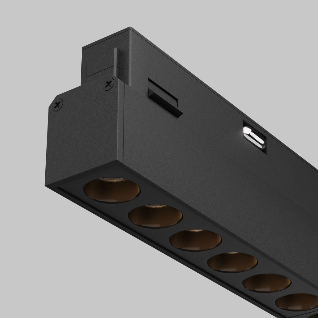 Maytoni Faretto Moderno Exility Points 1 luce LED integrato nero alluminio