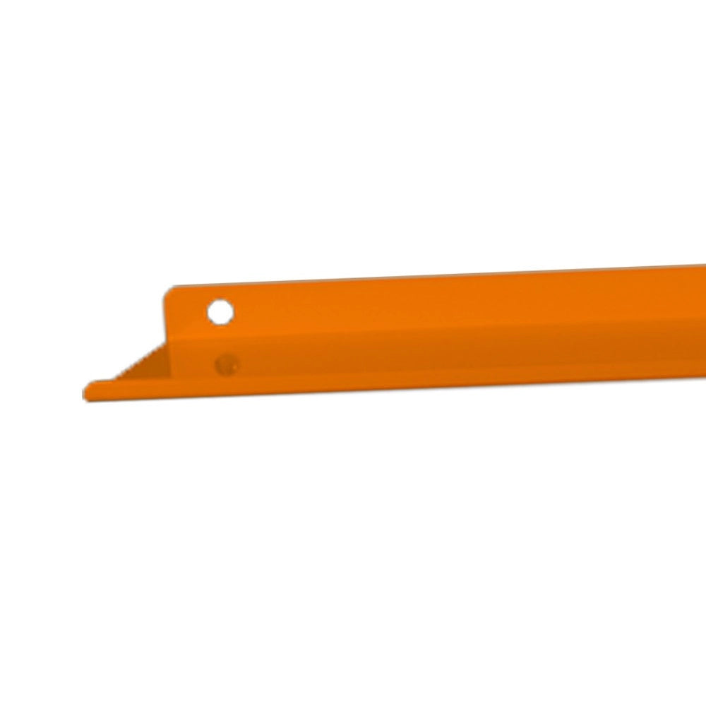 Mensola in alluminio arancio