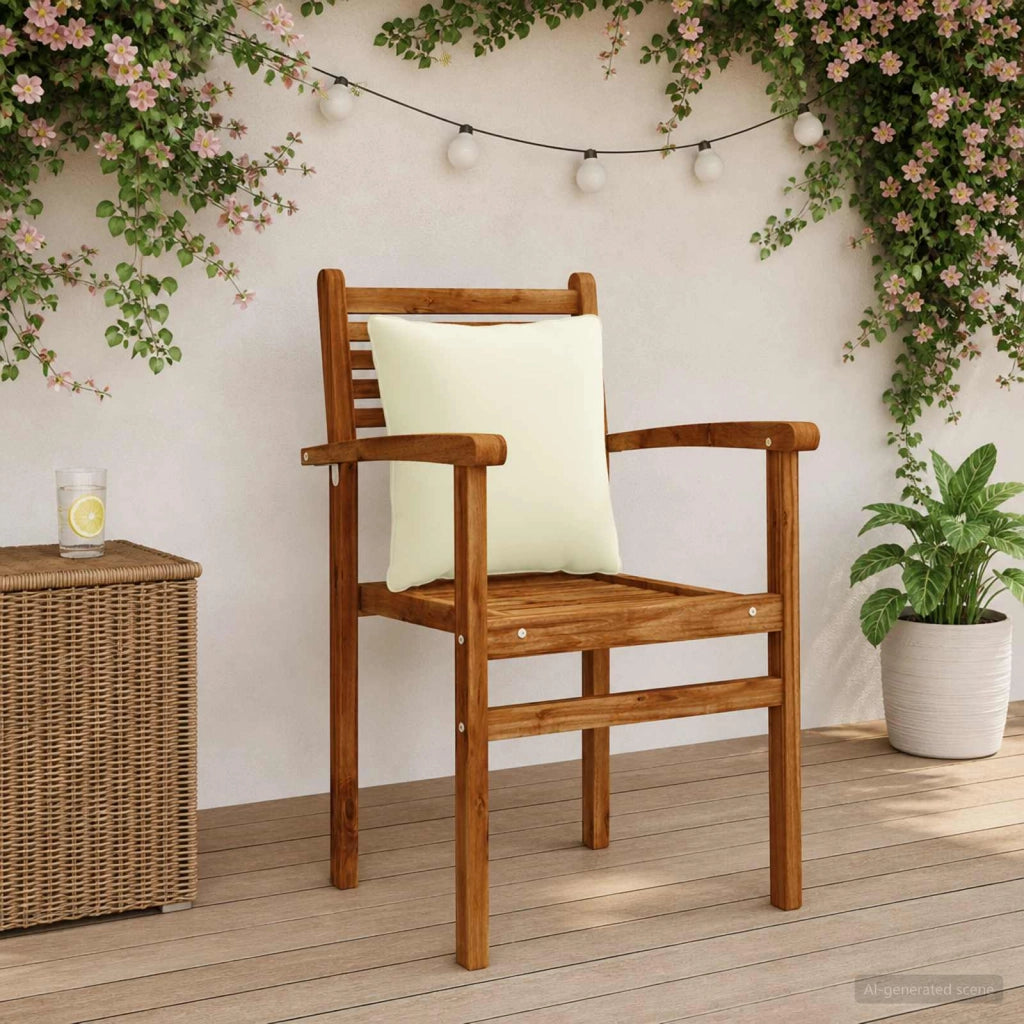 Cuscini per Schiena a 4 Pezzi PUTTEN 4 pcs 100% Poliestere 945142