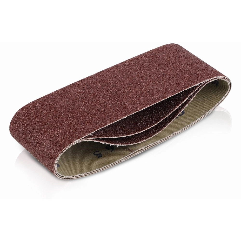 3X SANDING BELT 65X410 G80 75x533 mm