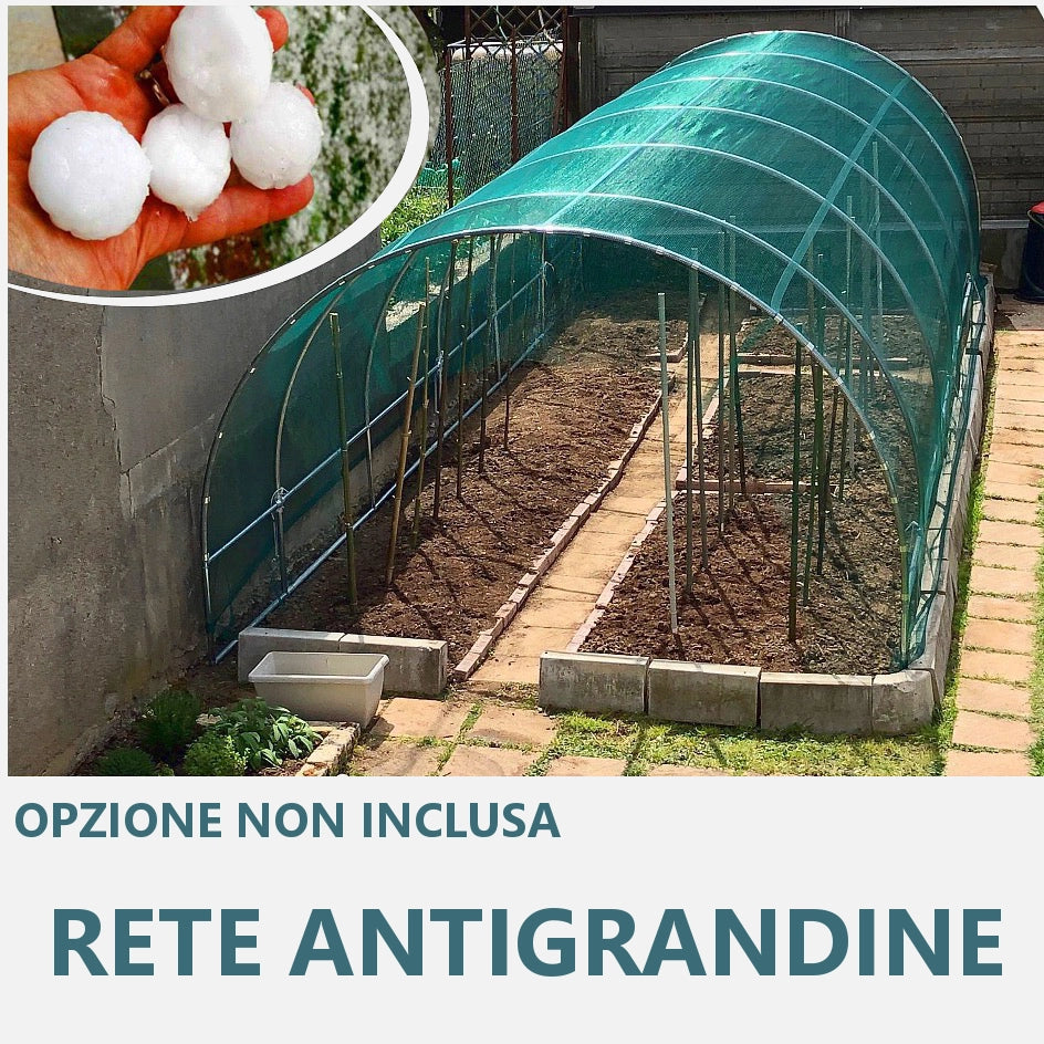 Struttura Serra Easy 3x5m tunnel ad archi