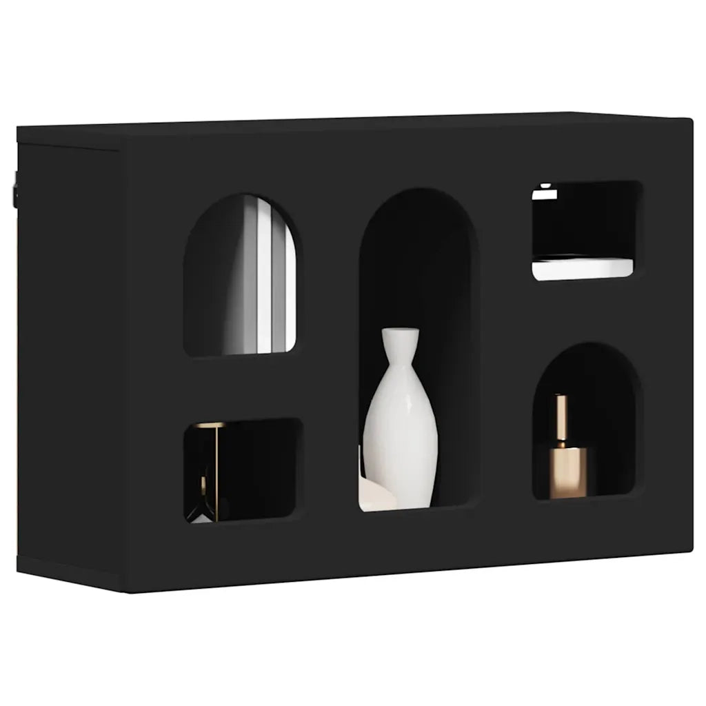 Armadio pensile Nero 60 x 20 x 40 cm Legno multistrato CFW1810225