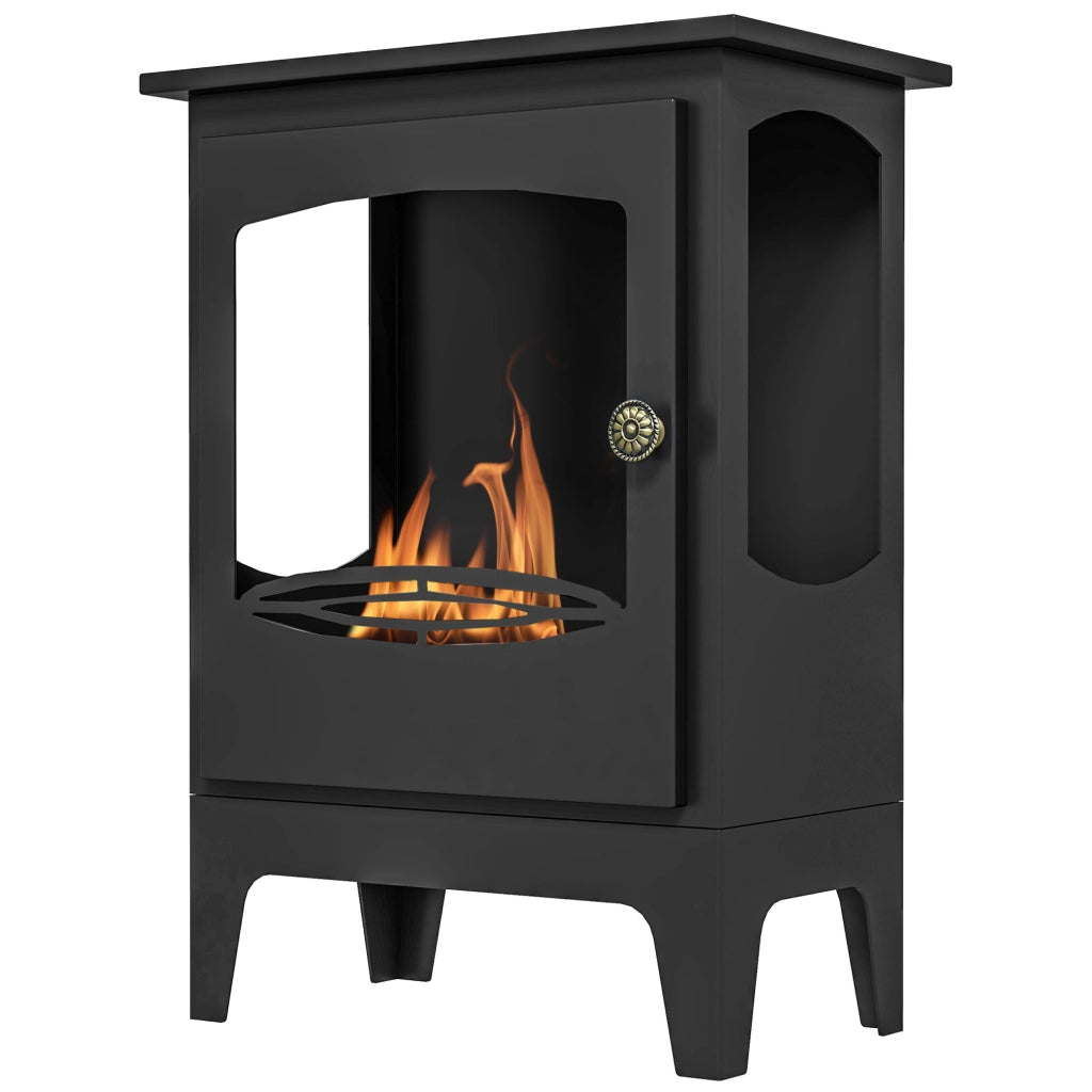 Tavolino camino ¨C Minimal ¨C nero 39x26x54 cm