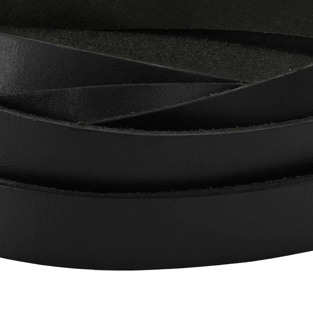 Cinturino in pelle Nero 200 x 1,5 cm Pelle 42034145