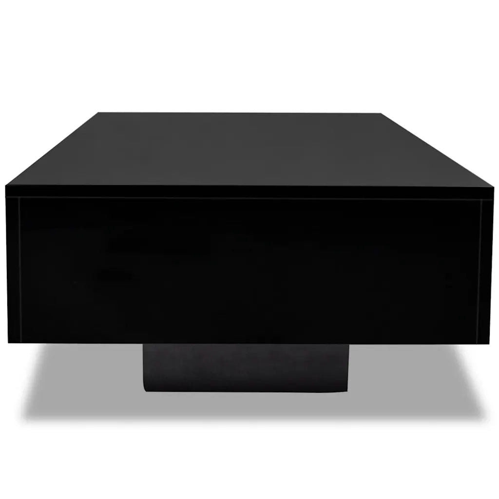 Tavolino da Salotto Nero Lucido 244024