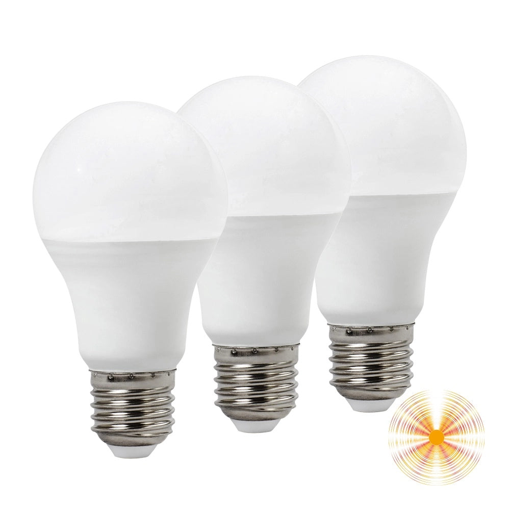 TRIPACK LAMPADINA LED A60 E27 3000K 9W 860LM.
