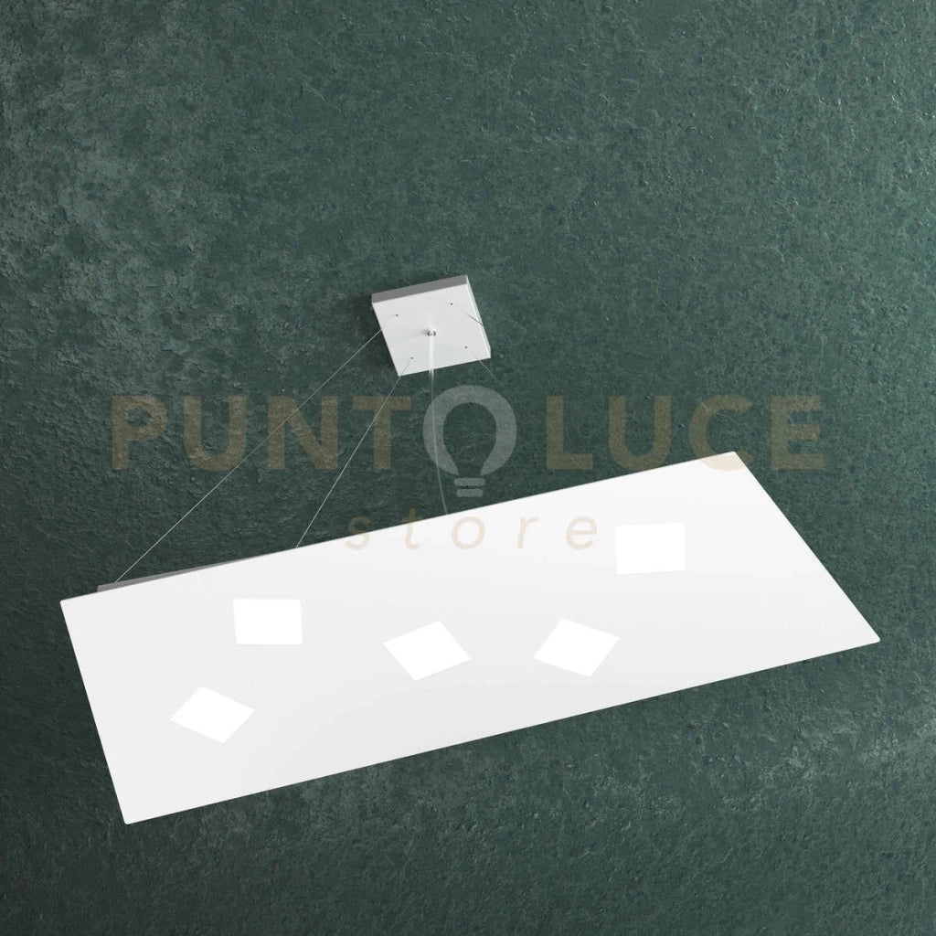 NOTE SOSPENSIONE 5 LUCI ATTACCO GX53 BIANCO