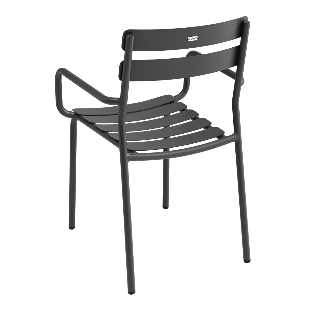 Oviala - Tavolo reclinabile 70 x 70 cm e 2 sedie nero