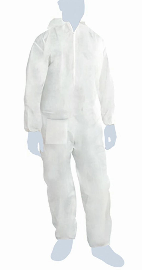 Tuta Monouso Plp Bianca Taglia Xlfab Set 5 Pezzi - Capaldo